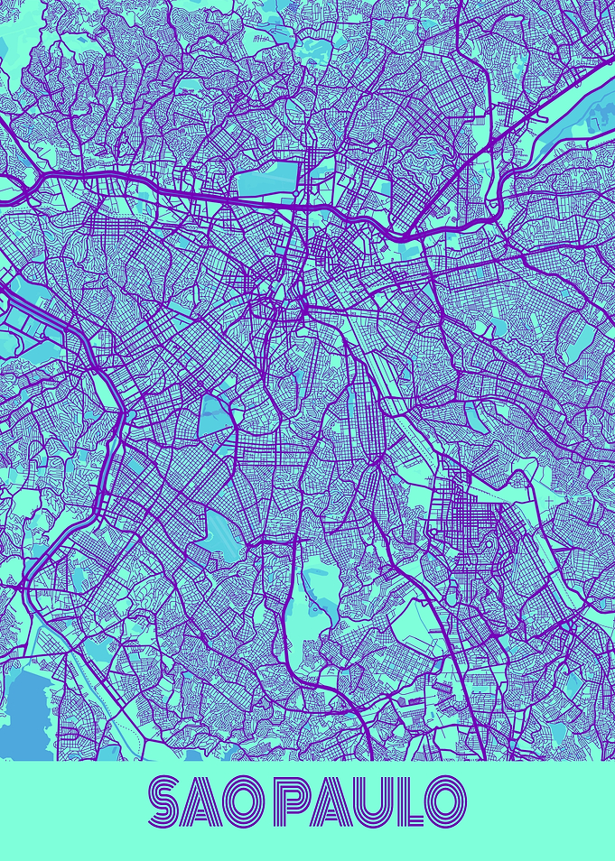 Sao Paulo Galaxy City Map