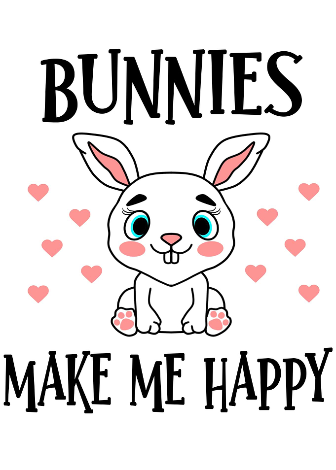 Bunnies Make Me Happy