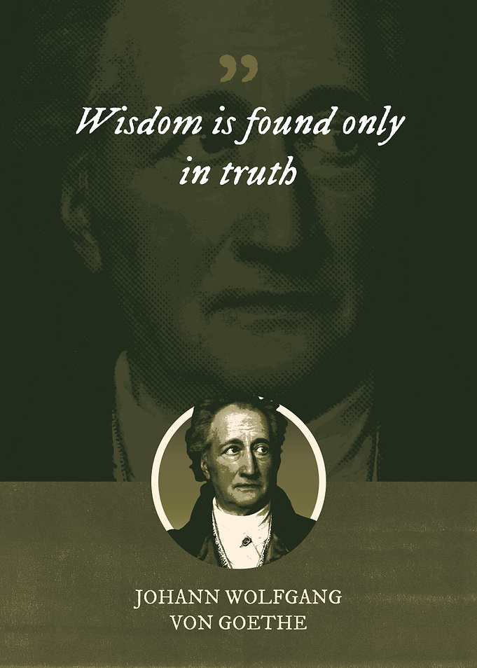 Wisdom is found only in