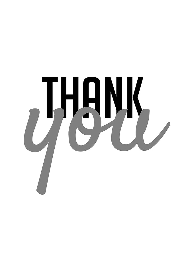 Thank You