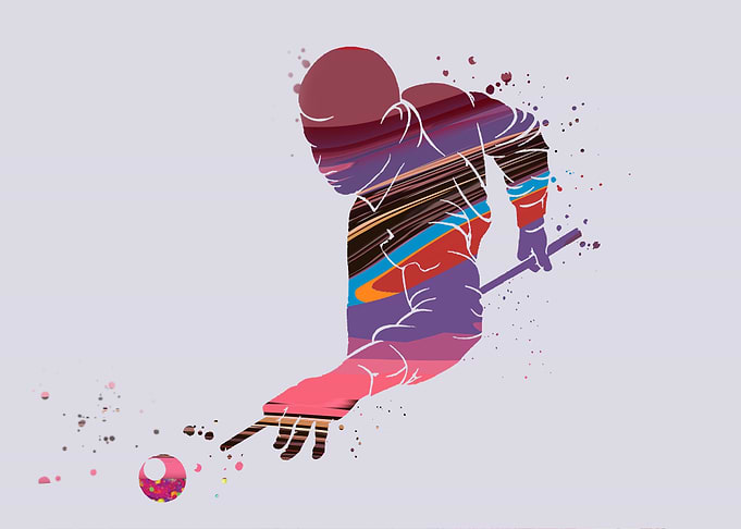 Billiards Watercolor Print