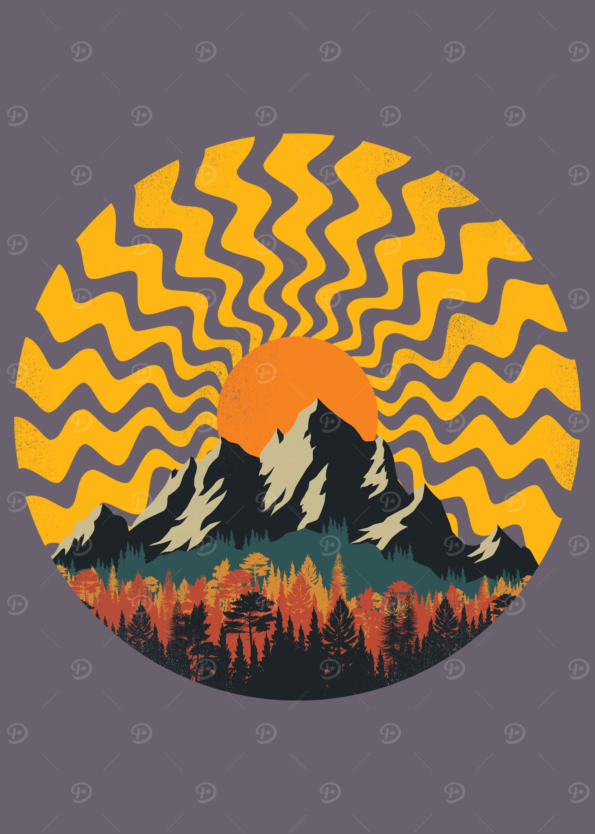 A Mountain Geometry