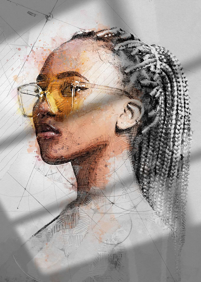 Woman with Glasses