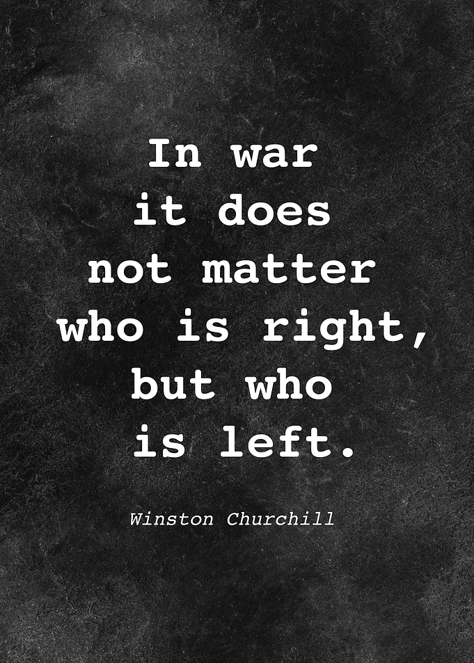 W Churchill Quote D053