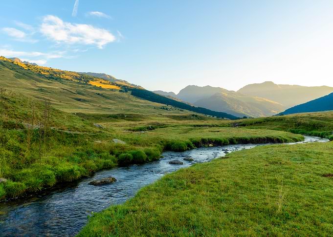Stream in Baqueira