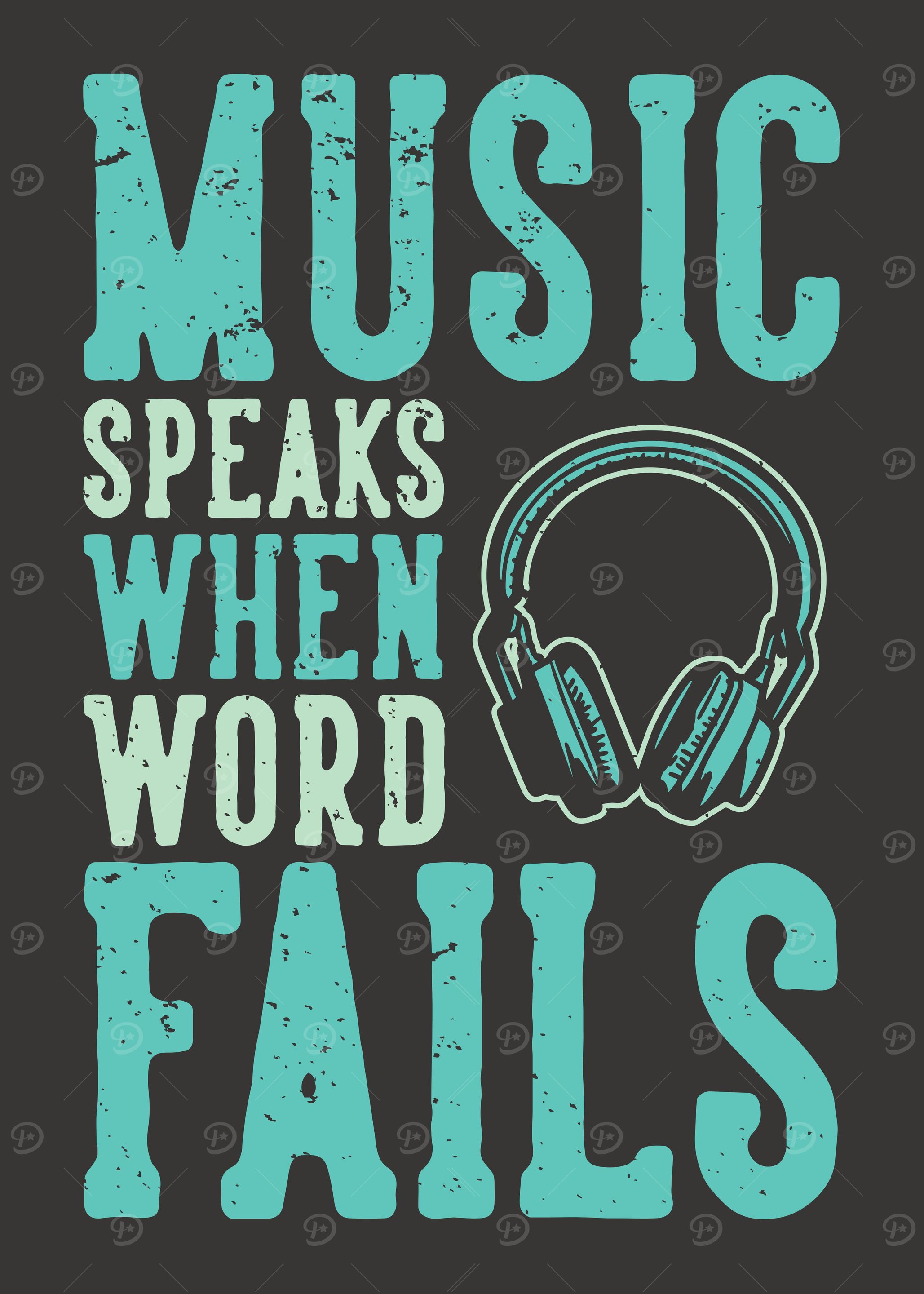 MUSIC SPEAKS VINTAGE