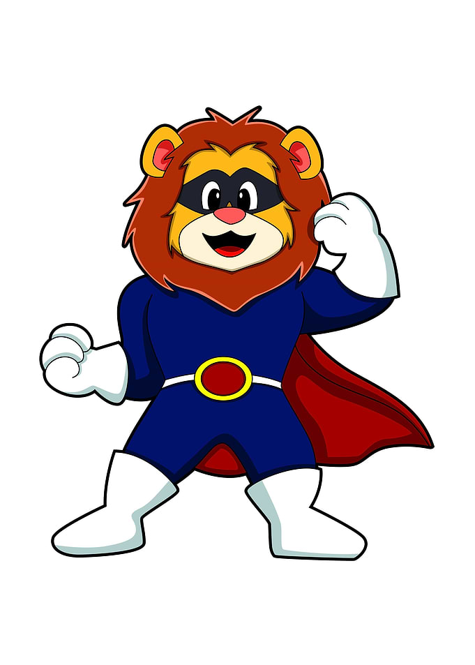 Lion Hero Mask