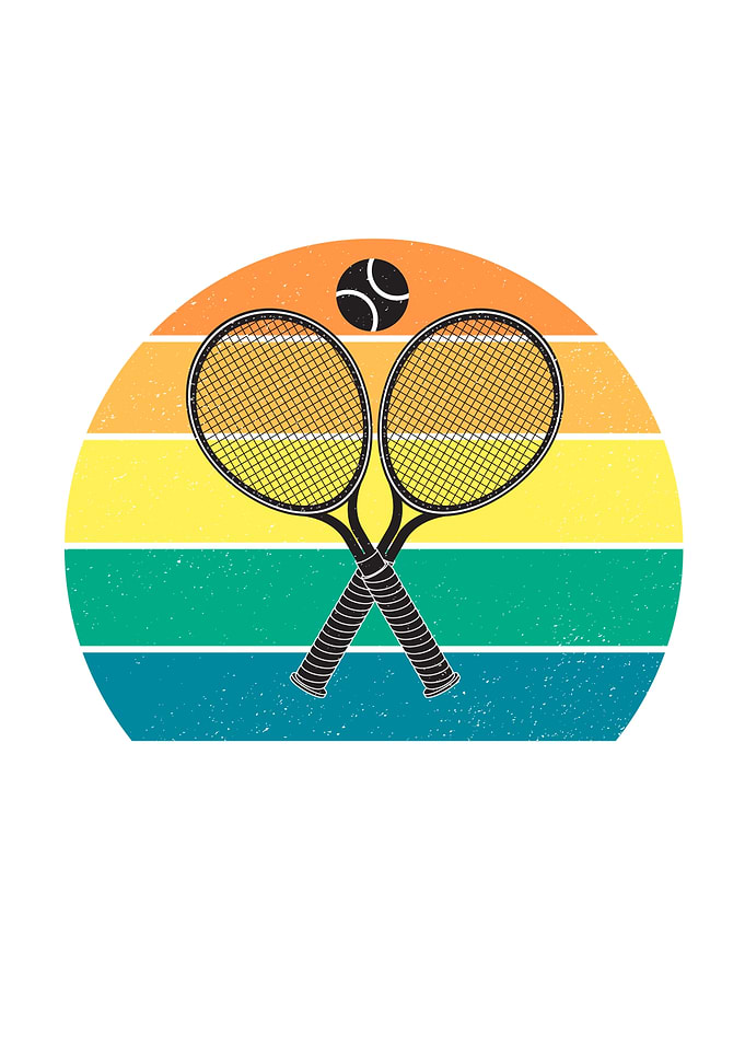 Tennis Racket And Tennis
