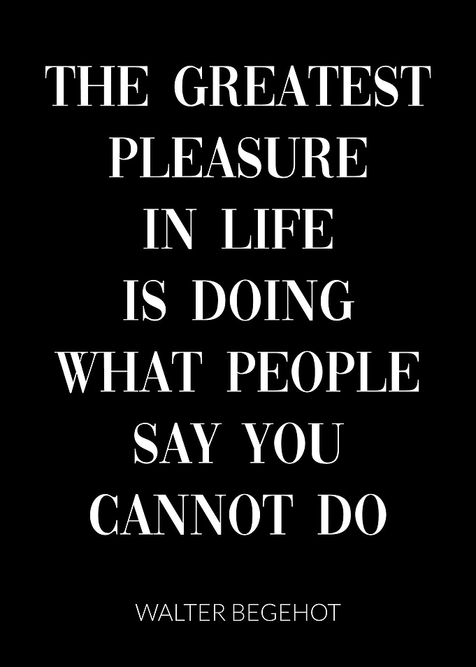 Walter Begehot Quote
