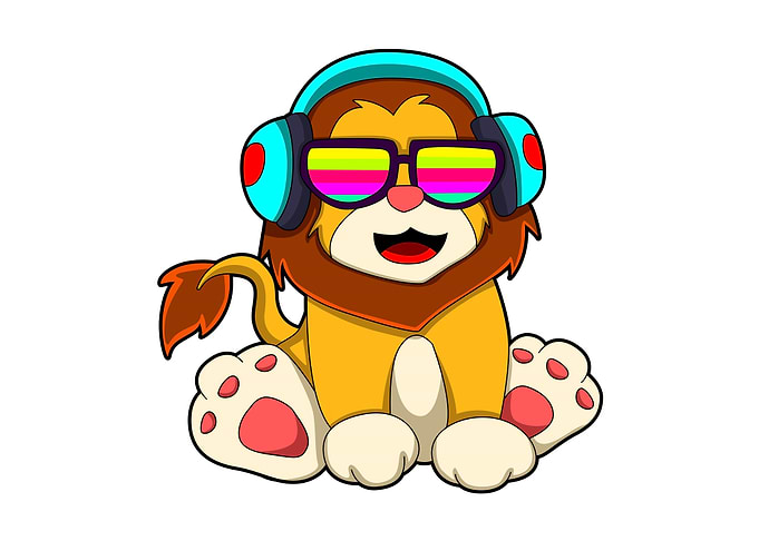 Lion Music Headphone