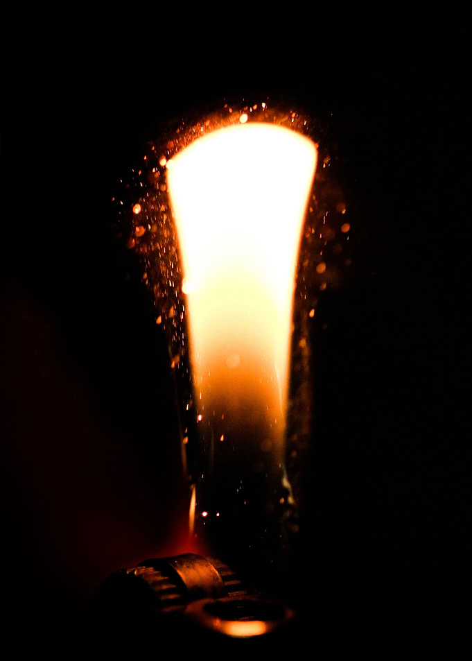 The fire column