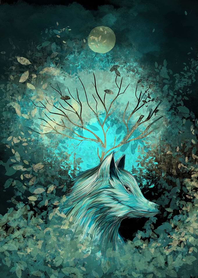Falling leaves