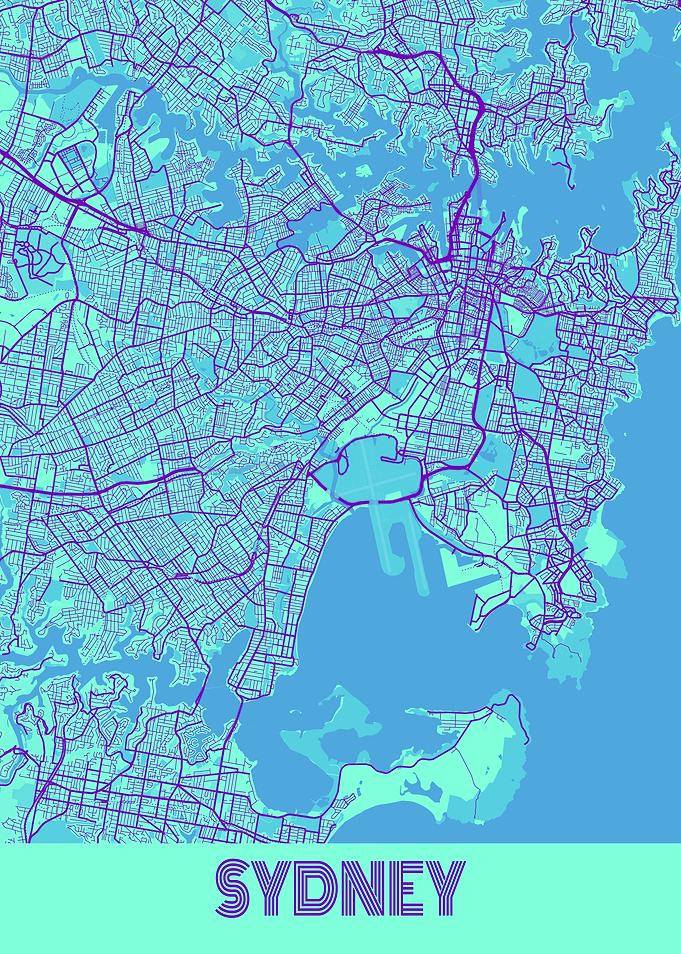 Sydney Galaxy City Map