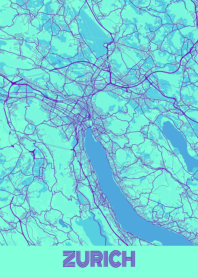 Zurich Galaxy City Map