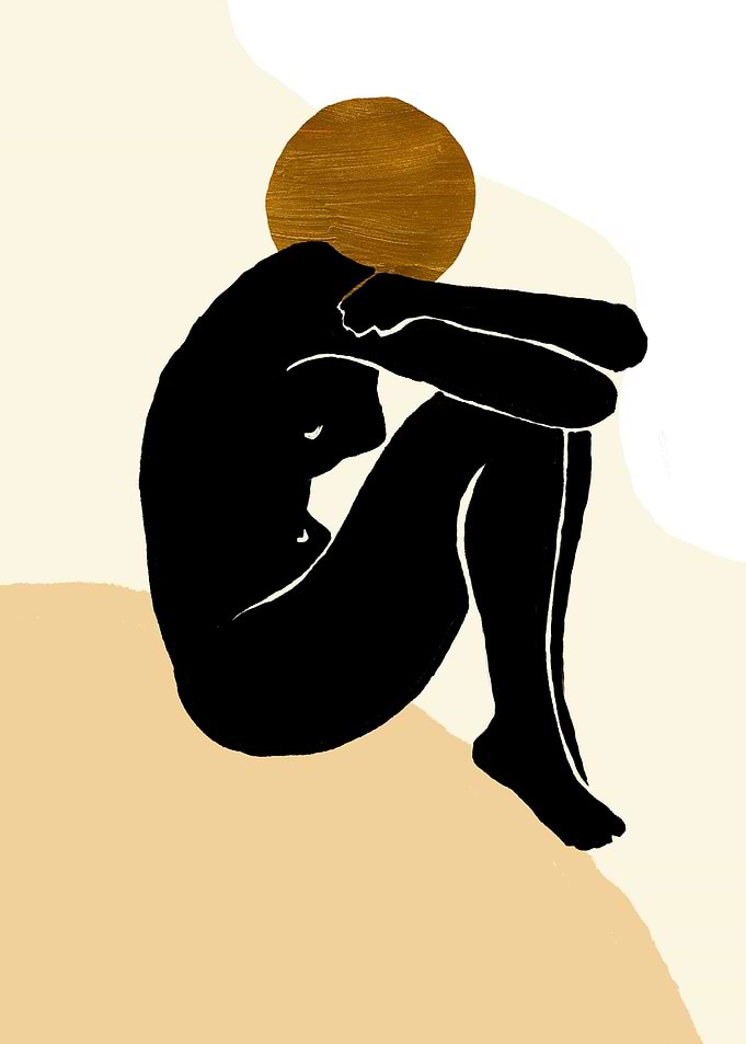 Woman Art abstract