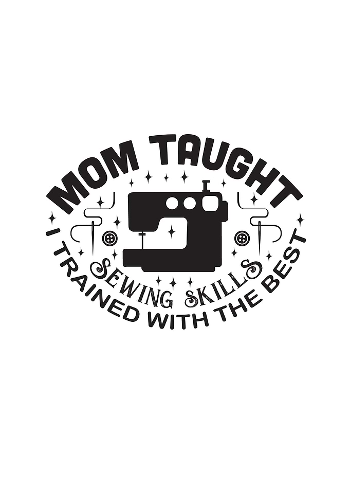 Mom Sewing