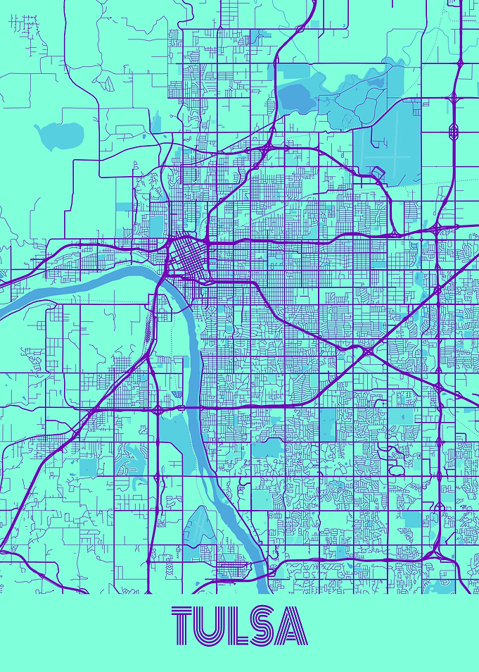 Tulsa Galaxy City Map