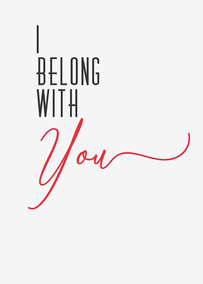 i belong with you