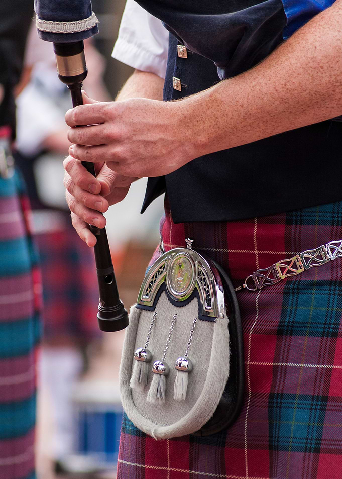 Scottish Bagpiper Sporran