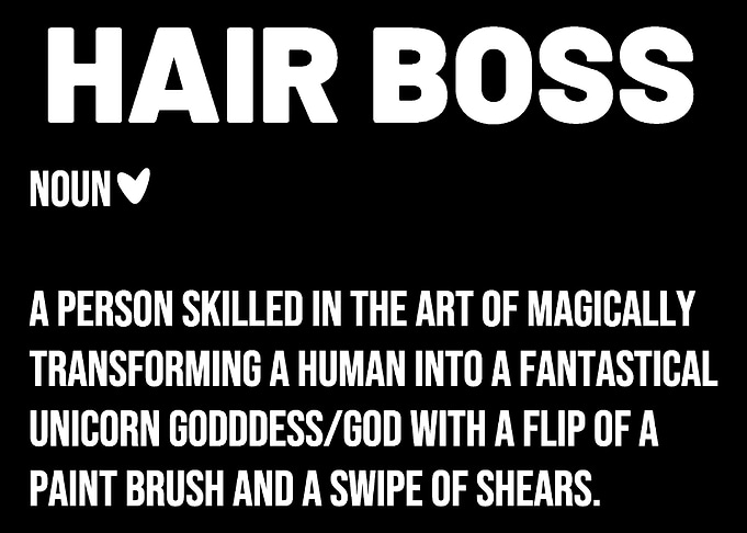 Hair Boss Cosplayer or Hai