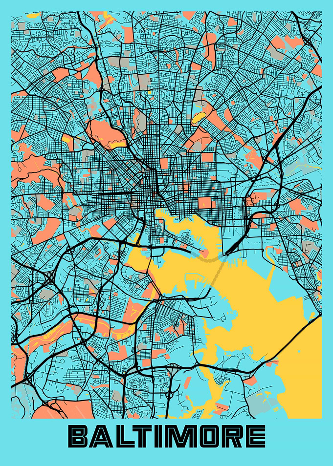Baltimore Gloria City Map