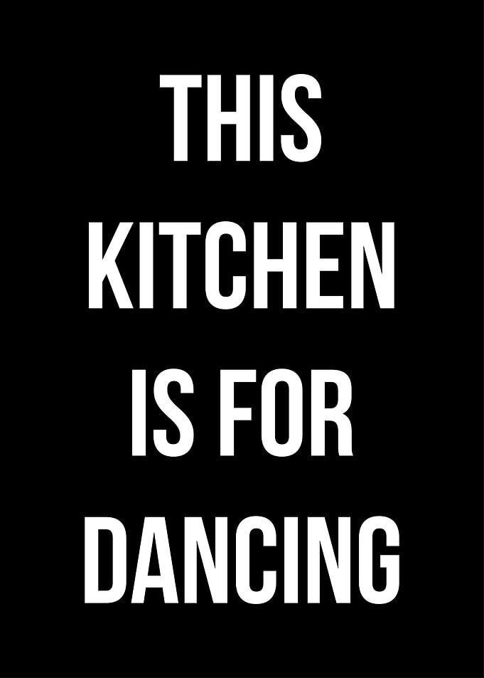 this kitchen for dancing