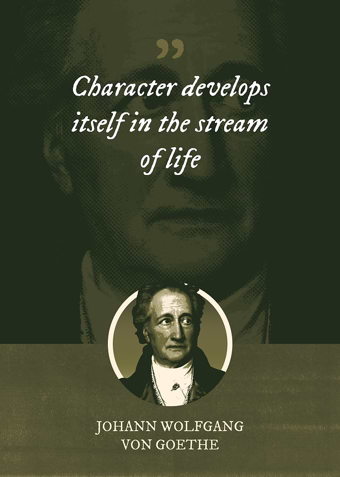 Character develops itself