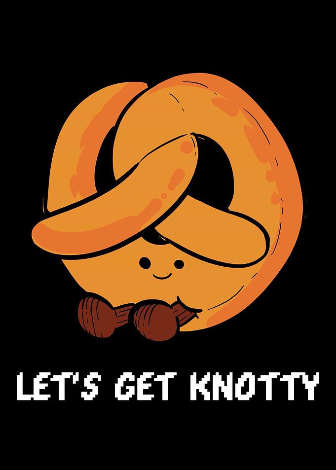 Pretzel Cute Sweet Tooth P