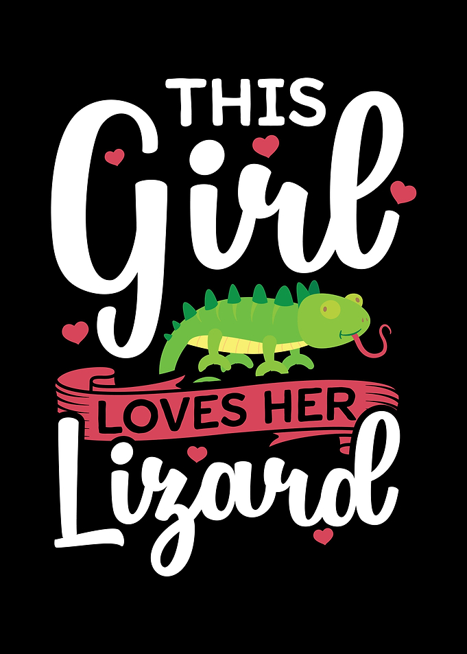 Lizard Girl Pet Gifts