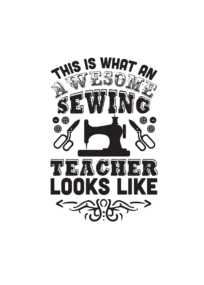 Teacher Sewing