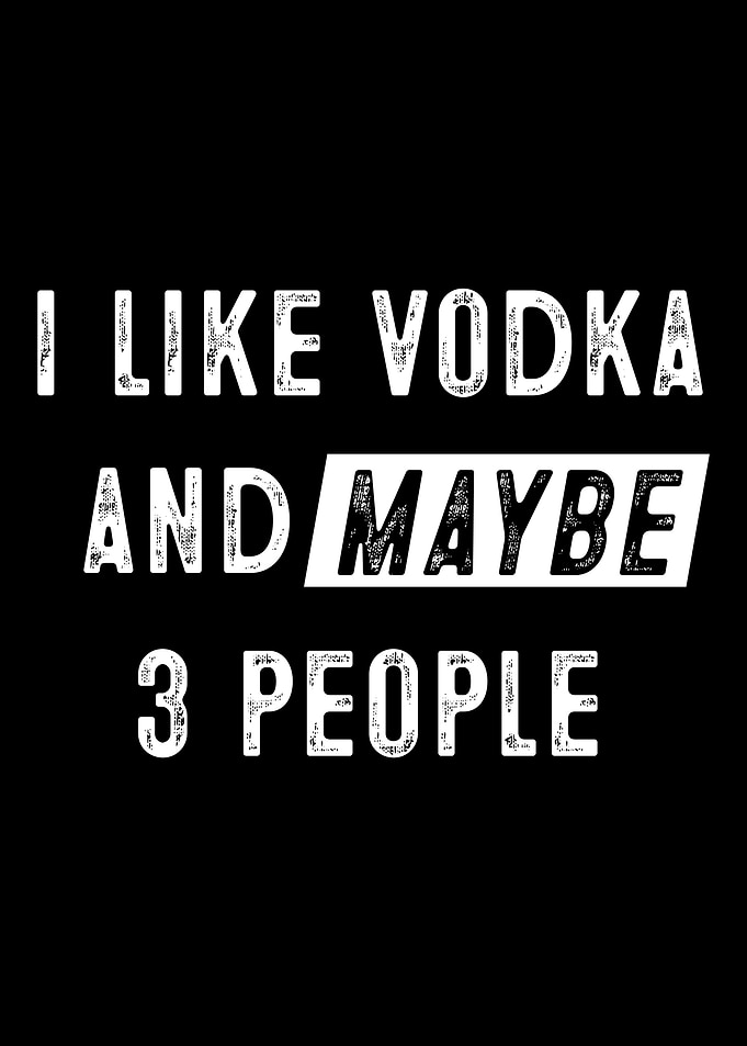 Vodka Alcohol Drinking