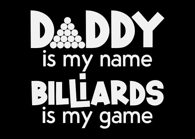 Pool Billiards Daddy Joke