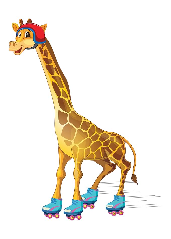 Giraffe cartoon