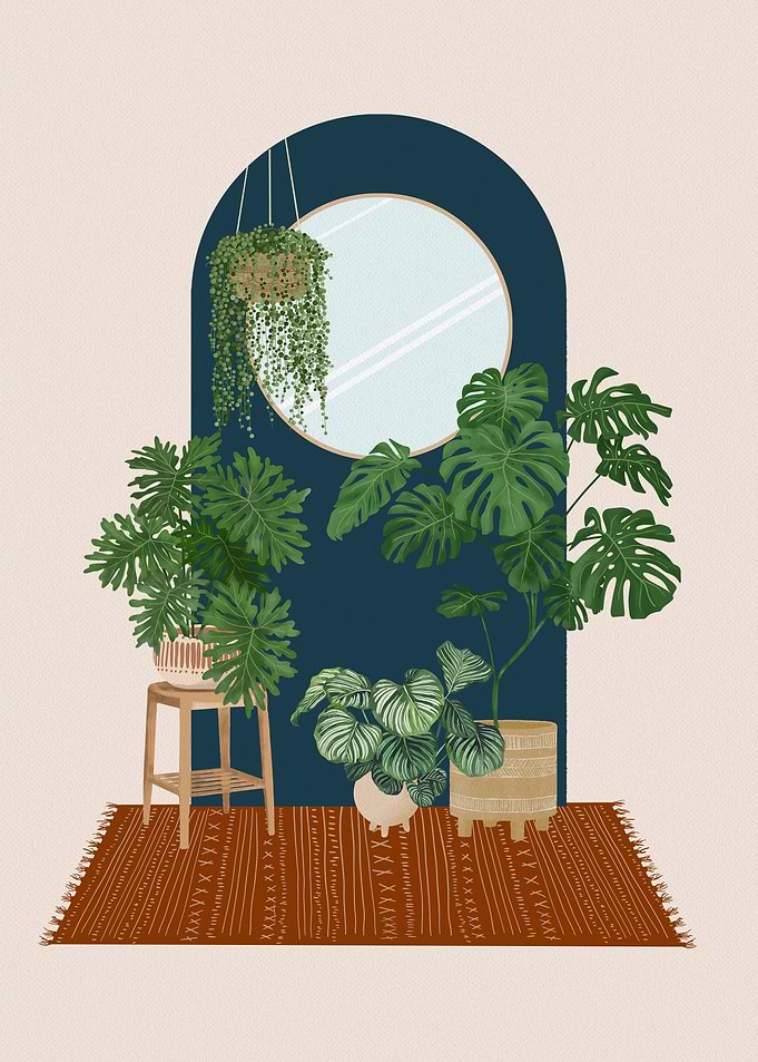 Interior With Plants 6