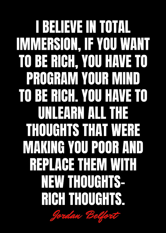 Jordan Belfort Quotes