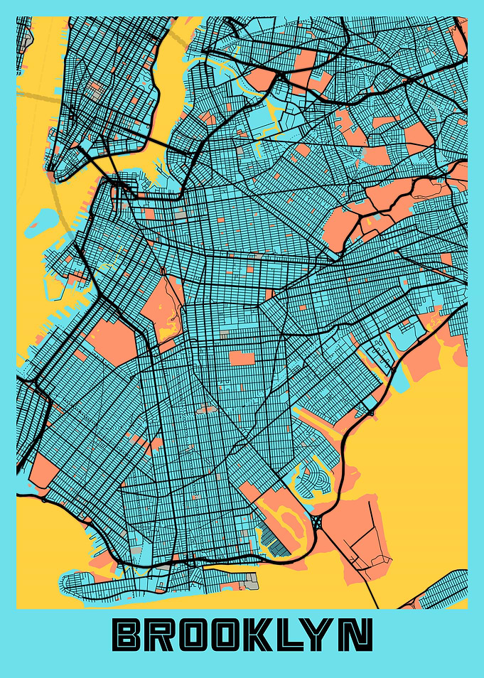 Brooklyn Gloria City Map
