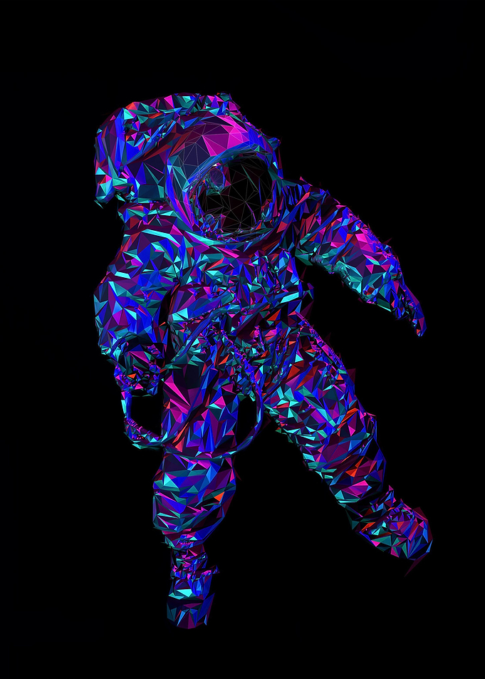 Low Poly Astronaut