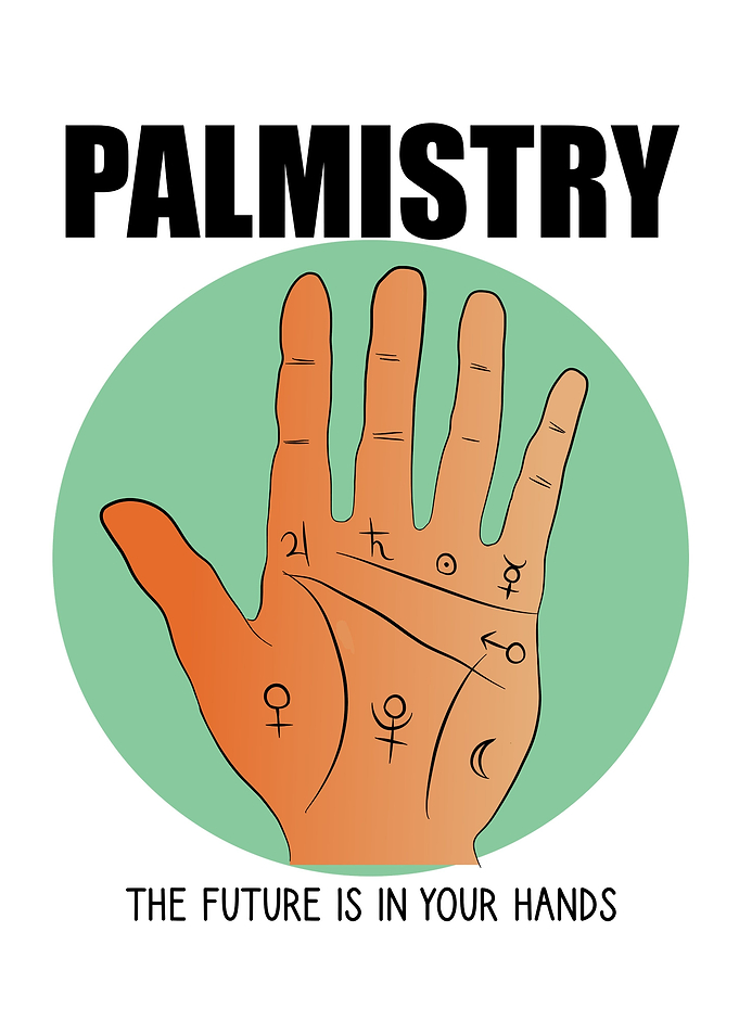 Palmistry palm reading