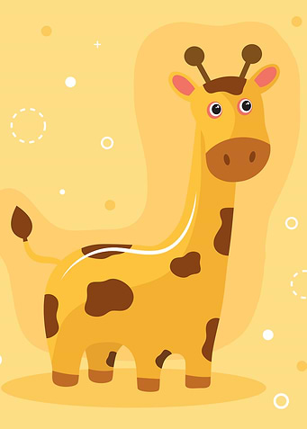 Giraffe cartoon