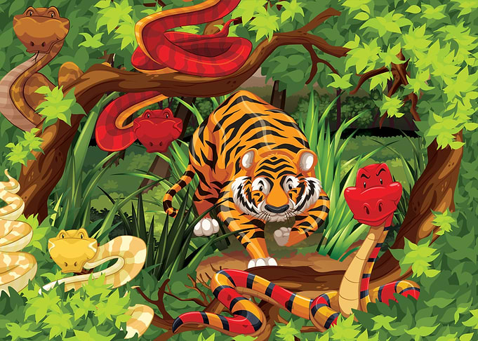 Tiger cartoon
