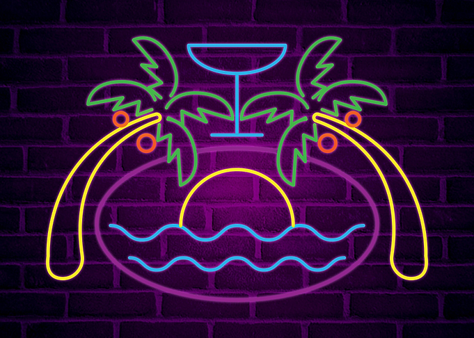 Neon Bar Sign Vol 3
