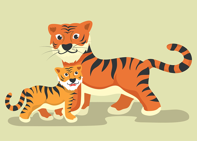 Tiger cartoon