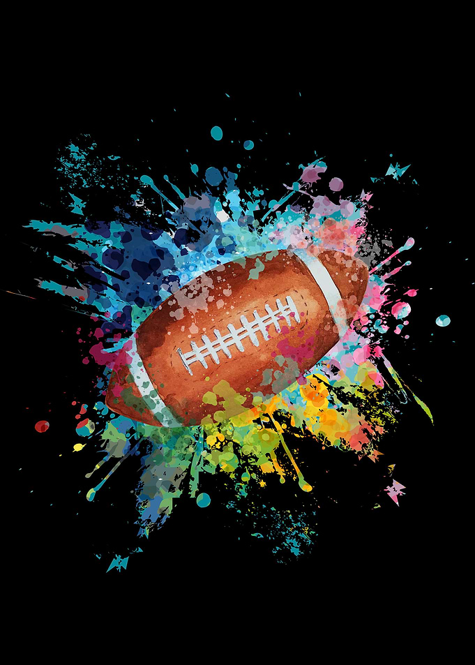 Football Color Explosion