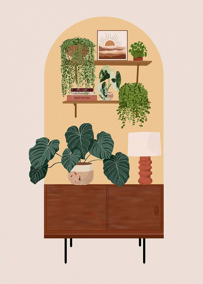 Interior With Plants 5