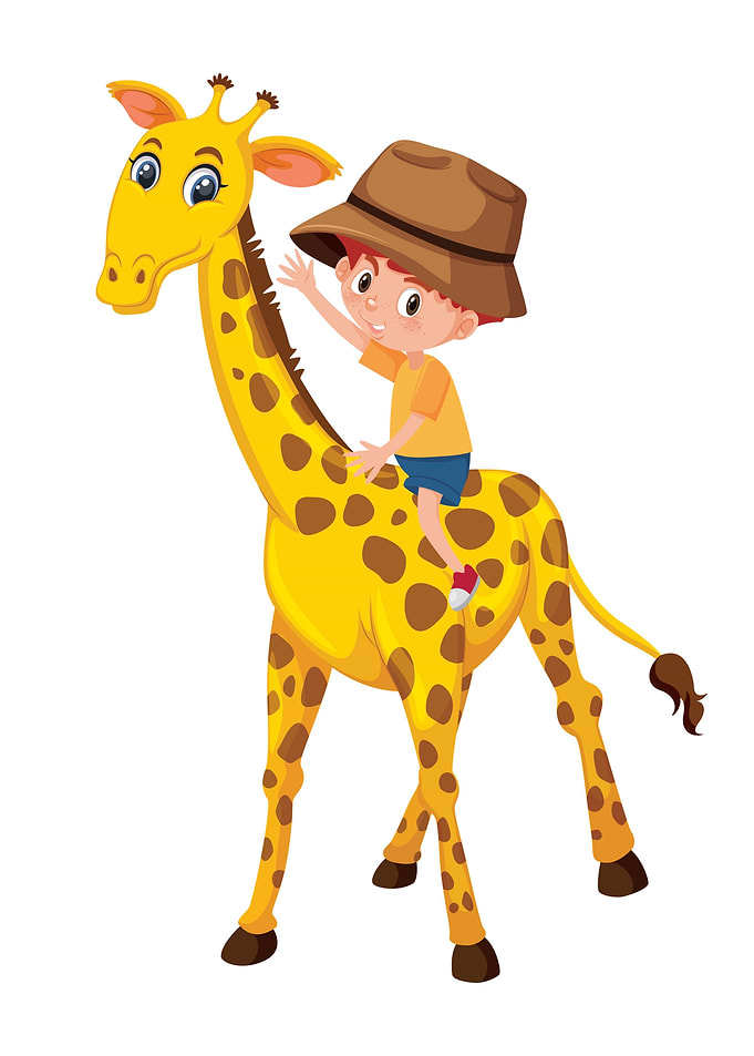 Giraffe cartoon