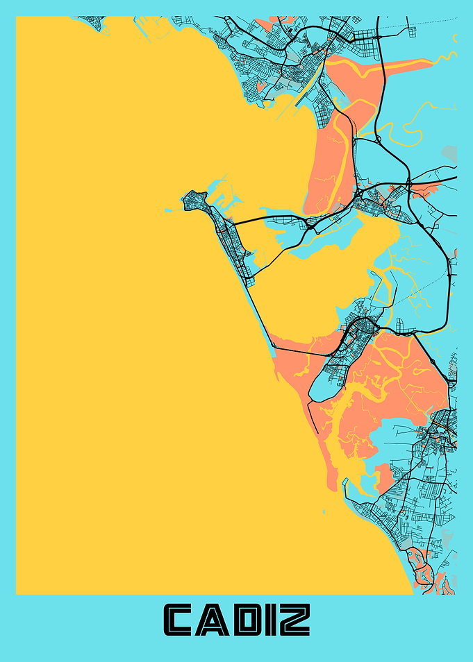 Cadiz Gloria City Map