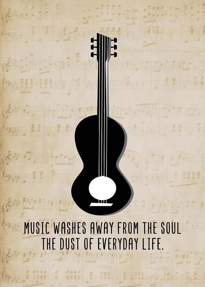 Music Lover Gift Wall Art