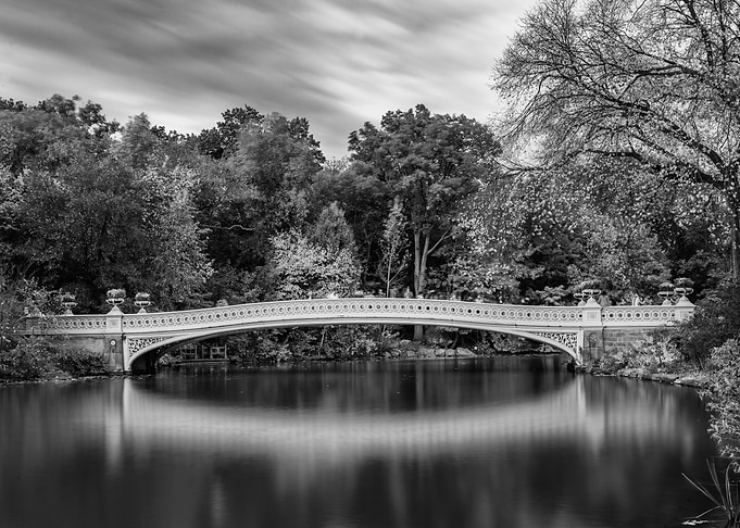 Bow Bridge In Fall