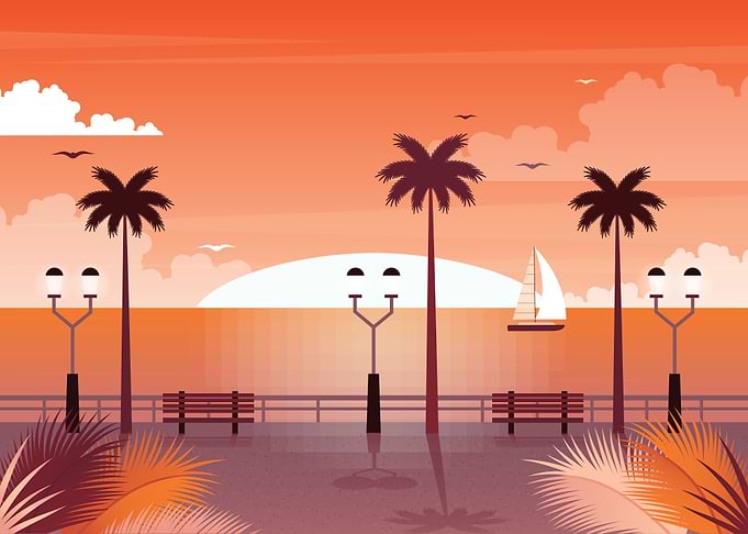 Beach Sunset
