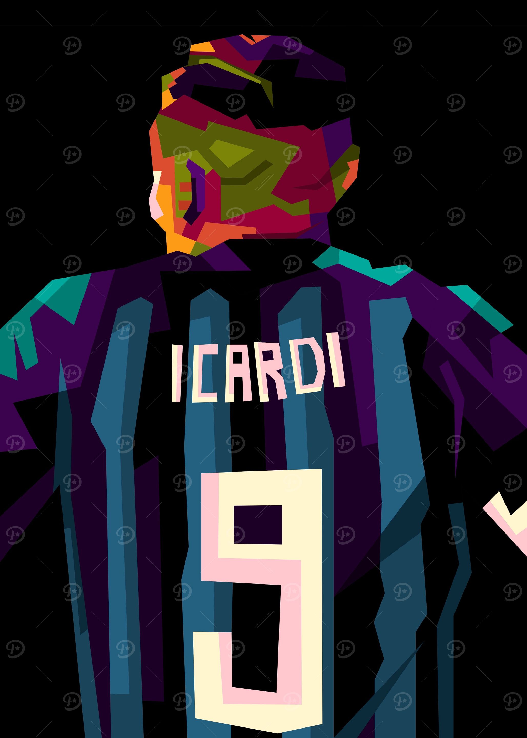 Mauro Icardi in popart